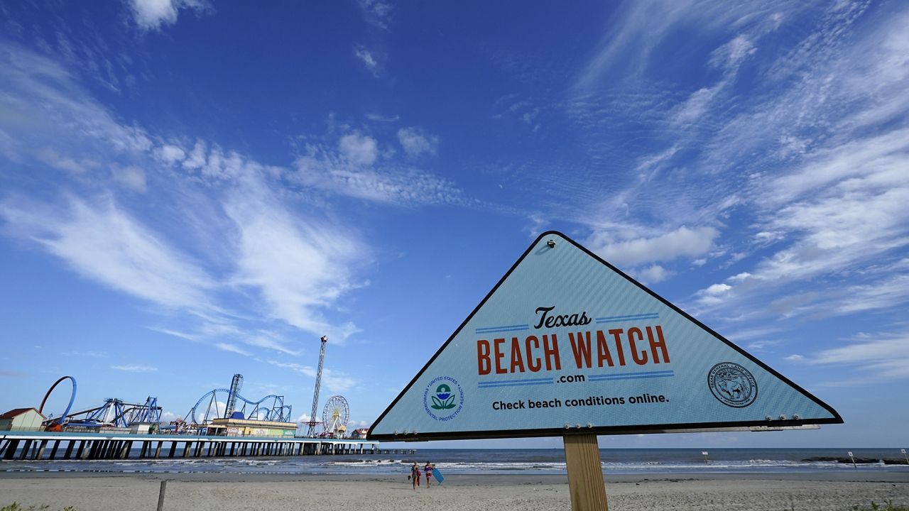 Most Texas beaches potentially unsafe for swimming